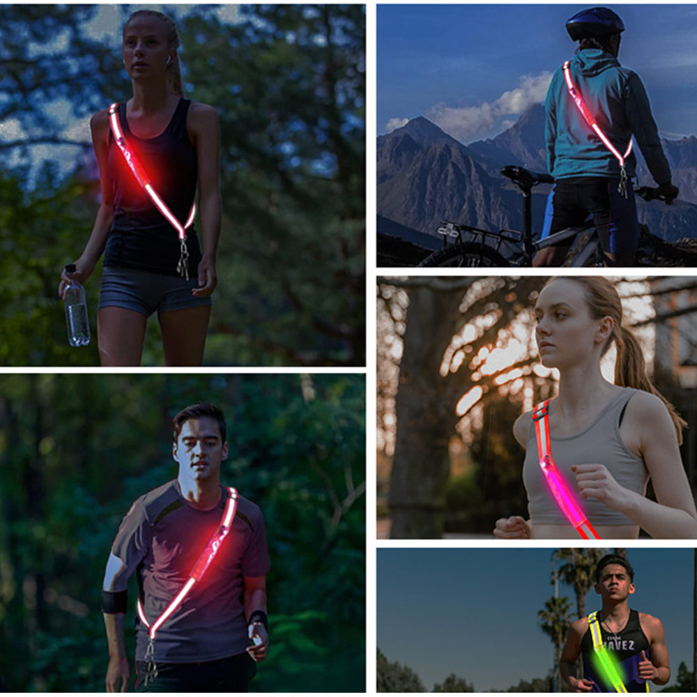 Are you a runner or cyclist who loves to exercise outdoors at night?