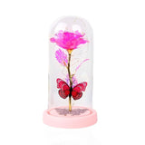 Valentine's Day gift for girlfriend LED light with acrylic cover rose-shaped lamp suitable for cake shops restaurants homes and holiday decorations