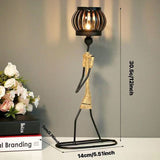 European-style personalized creative candles table decorations for Taipei European restaurants and bar counter decorations and ornaments