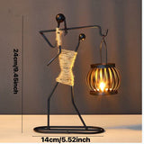 European-style personalized creative candles table decorations for Taipei European restaurants and bar counter decorations and ornaments