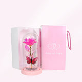 Valentine's Day gift for girlfriend LED light with acrylic cover rose-shaped lamp suitable for cake shops restaurants homes and holiday decorations