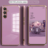 SAMSUNG A54 5G Fashion Electroplated Phone Case Drop Protection Case