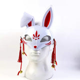 Bunny Mask Masquerade Cute Rabbit Mask Halloween Easter Party Costume Accessory