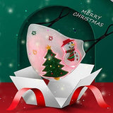 Christmas LED Glowing Masks, Light Up Mask USB Rechargeable LED Luminous Mask for Christmas Party Costume, Voice Activated Christmas Theme Mask, for Men,Women, Kids（3pcs） - Masktoy
