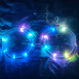 НОВЫЙ сексуальный светодиодный светящийся коктейльный пузырь, винный бюстгальтер, стеклянная бутылка, креативные бюстгальтеры для вечеринок в ночном клубе, создайте атмосферу для женщин