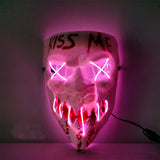 Светящаяся маска Human Clearance Project, ужасы, триллер, выпускной, косплей, предметы первой необходимости